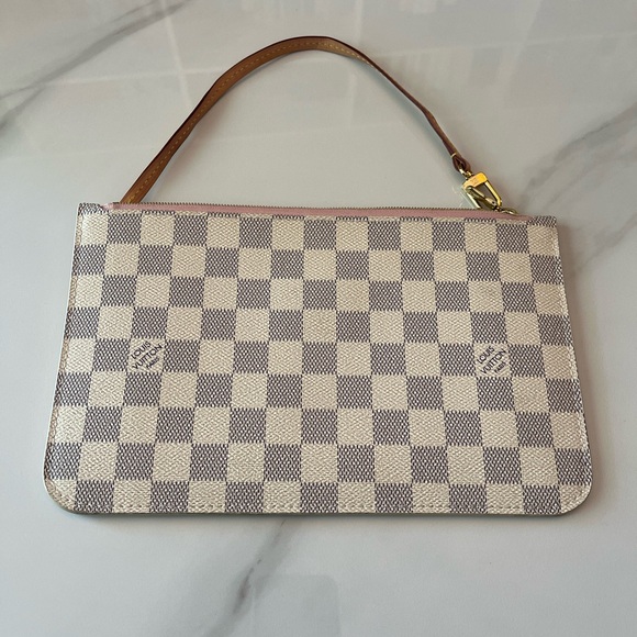 Louis Vuitton Azure Pouchette with Vachetta Leather Strap - Picture 1 of 12